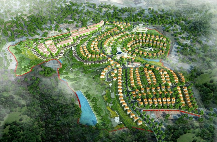 Tổng Giám đốc Tổng công ty HUD kiểm tra Dự án Khu dân cư số 5, phường 4, thành phố Đà Lạt.