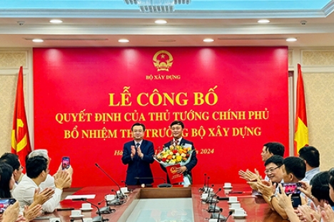 Thủ tướng bổ nhiệm ông Nguyễn Việt Hùng, Chủ tịch Hội đồng thành viên Tổng Công ty Đầu tư phát triển nhà và đô thị, Bộ Xây dựng giữ chức Thứ trưởng Bộ Xây dựng