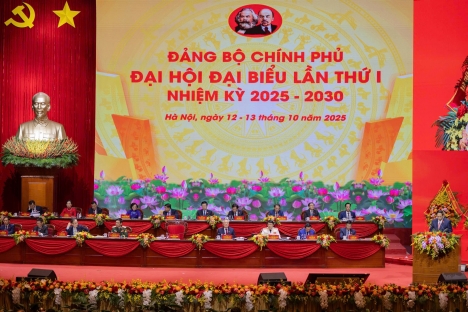 Đại hội đại biểu Đảng bộ Chính phủ lần thứ I thành công tốt đẹp: Khát vọng, bản lĩnh, trí tuệ - tiên phong, vững bước cùng dân tộc trong kỷ nguyên mới