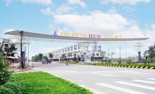 Khuôn viên  cảnh quan Khu đô thị mới Phú Mỹ