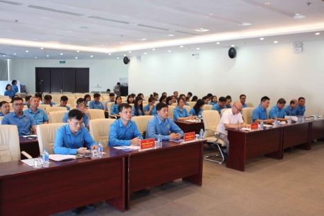 Công đoàn Tổng công ty HUD tổ chức Hội nghị sơ kết hoạt động công đoàn 6 tháng đầu năm 2024, triển khai nhiệm vụ 6 tháng cuối năm 2024