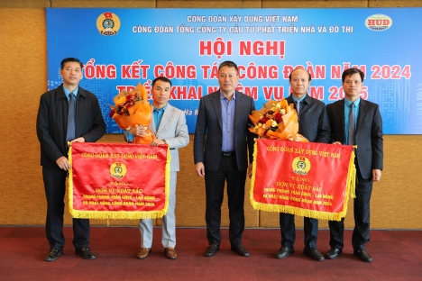 Công đoàn Tổng công ty HUD tổ chức Hội nghị tổng kết năm 2024, triển khai nhiệm vụ năm 2025
