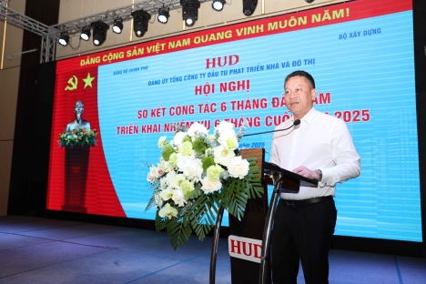 Đảng ủy HUD tổ chức Hội nghị mở rộng tiến hành sơ kết 6 tháng đầu năm và triển khai nhiệm vụ 6 tháng cuối năm 2025