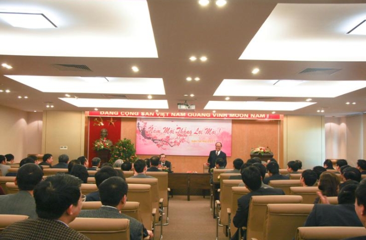 Lãnh đạo Tập đoàn chúc Tết cán bộ, nhân viên nhân dịp đầu xuân Tân Mão