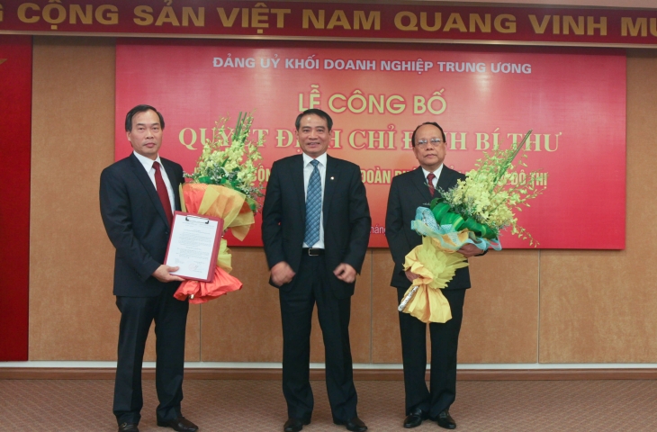 Đảng ủy Khối Doanh nghiệp Trung ương tổ chức Lễ công bố Quyết định chỉ định Bí thư Đảng ủy Tập đoàn HUD