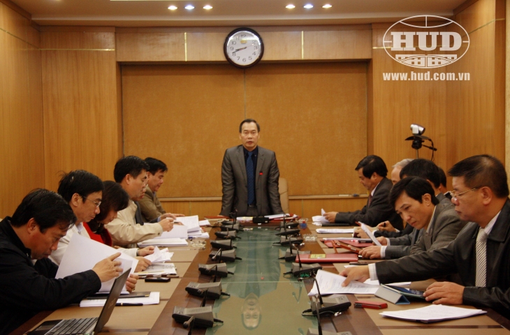 Hội đồng thành viên Tập đoàn HUD thông qua chương trình công tác năm 2012