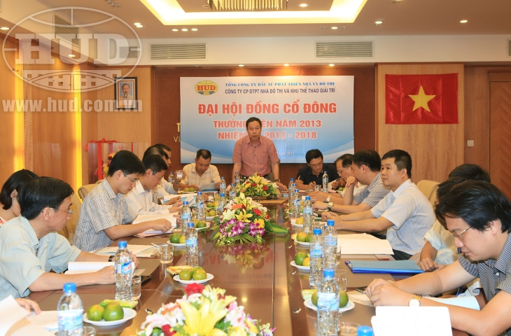 Công ty HUD SE tổ chức Đại hội đồng cổ đông thường niên năm 2013