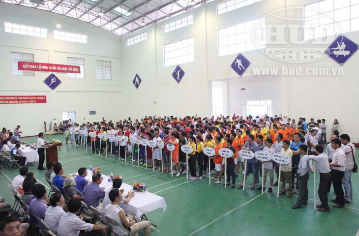 Giải Thể thao HUD năm 2014 chào mừng 25 năm Ngày truyền thống Tổng công ty (10/10/1989 – 10/10/2014) đã thành công tốt đẹp