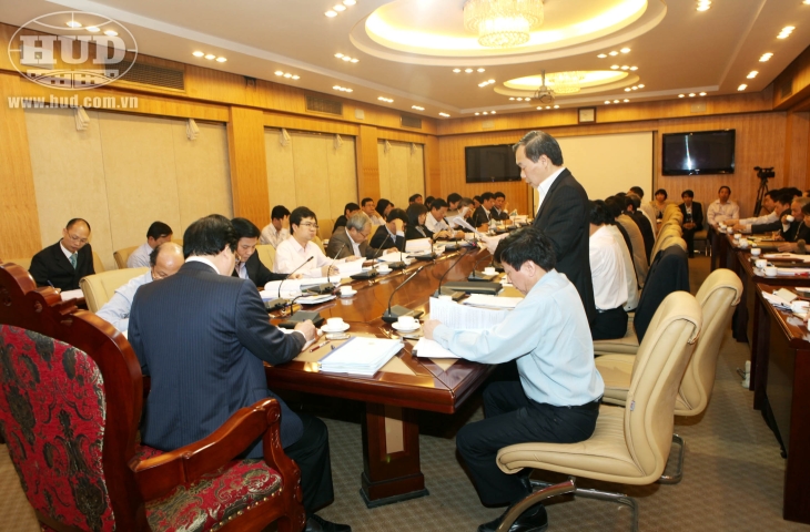 Tập đoàn HUD báo cáo Bộ Xây dựng Phương án tái cơ cấu Tập đoàn