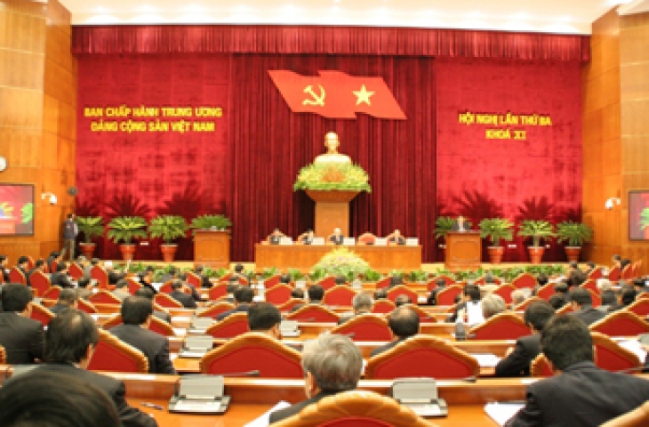 Khai mạc Hội nghị Ban chấp Trung ương Đảng lần 3