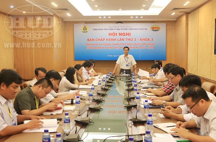 Hội nghị lần thứ 3, Khóa 3, Công đoàn Tổng công ty: Tổ chức thực hiện 4 Chương trình theo Nghị quyết Đại hội XII Công đoàn Xây dựng Việt Nam