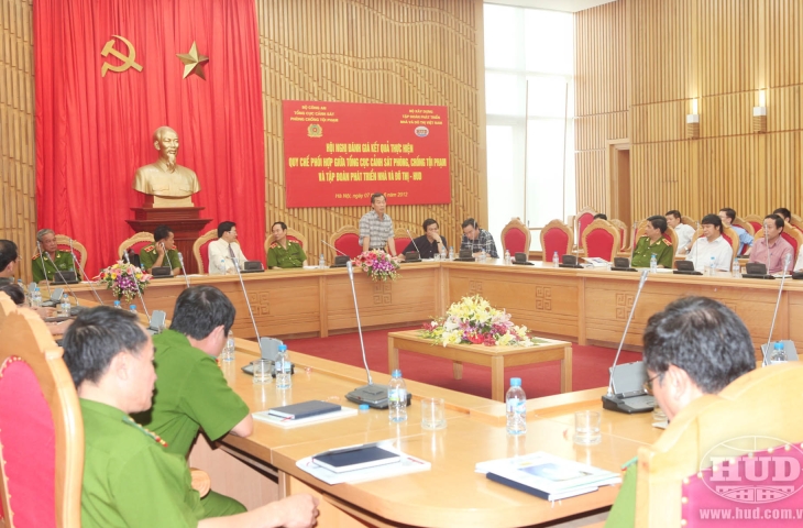Tập đoàn HUD và Tổng cục Cảnh sát Phòng chống tội phạm tổ chức hội nghị đánh giá kết quả thực hiện Quy chế phối hợp trong phòng, chống tội phạm