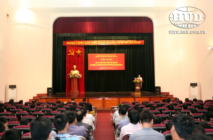 Đảng ủy Tập đoàn HUD tổ chức Hội nghị học tập, quán triệt và triển khai thực hiện Nghị quyết, kết luận Hội nghị lần thứ năm BCH TƯ Đảng khóa XI