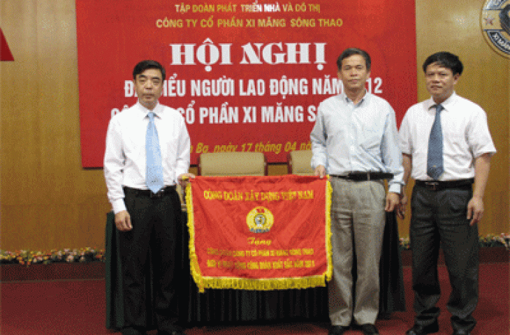 Xi măng Sông Thao: Tổ chức Hội nghị đại biểu người lao động năm 2012