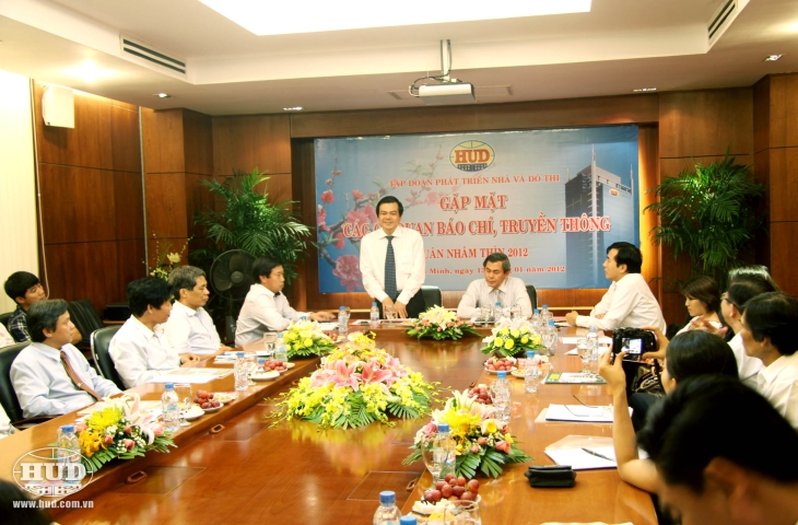 Tập đoàn gặp gỡ các đại diện các cơ quan báo chí truyền thông tại khu vực phía Nam nhân dịp Xuân Nhâm Thìn