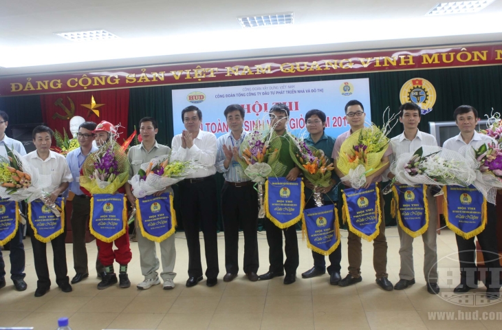 Hội thi An toàn vệ sinh viên giỏi năm 2014 của Tổng công ty HUD thành công tốt đẹp