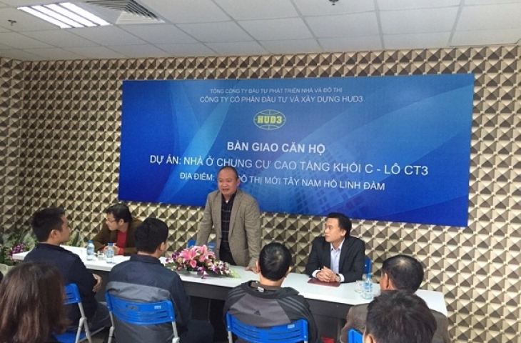 Rạo rực không khí bàn giao chính thức căn hộ CT3 Tây Nam hồ Linh Đàm