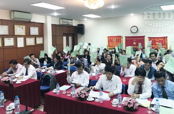 Công ty HUD1 tổ chức Đại hội đồng Cổ đông thường niên năm 2017