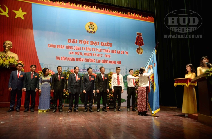 Công đoàn Tổng công ty HUD tổ chức Đại hội Đại biểu lần thứ IV, nhiệm kỳ 2017-2022 và đón nhận Huân chương Lao động hạng Nhì