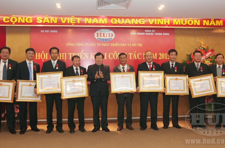 Tổng công ty Đầu tư phát triển nhà và đô thị tổ chức Hội nghị triển khai công tác năm 2015 