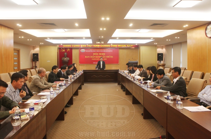 Hội nghị Ban Chấp hành Đảng bộ Tổng công ty Đầu tư phát triển nhà và đô thị, lần thứ III, nhiệm kỳ 2015 - 2020