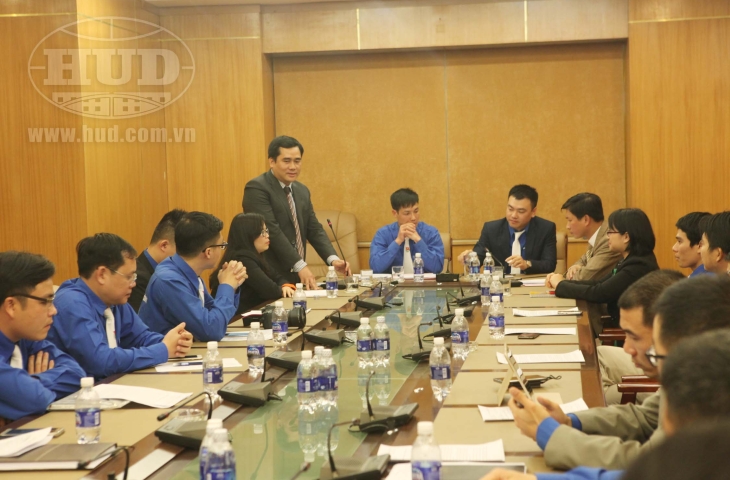 Đoàn Thanh niên HUD tổ chức mít tinh kỷ niệm 85 năm thành lập Đoàn TN Cộng sản Hồ Chí Minh