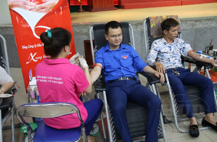 Tổng công ty HUD tổ chức Ngày hội hiến máu tình nguyện năm 2018