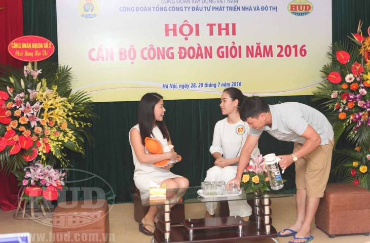 Hội thi cán bộ Công đoàn giỏi Tổng công ty Đầu tư phát triển nhà và Đô thị (HUD) năm 2016 thành công rực rỡ