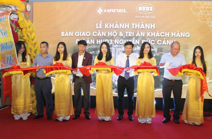 Công ty Cổ phần Đầu tư và Xây dựng HUD3 khánh thành và bàn giao căn hộ tại Dự án HUD3 - Nguyễn Đức Cảnh