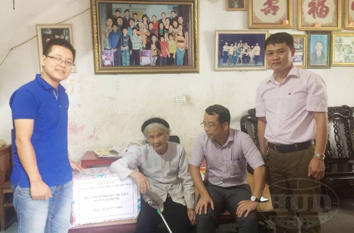 Tổng công ty HUD tổ chức tri ân nhân Kỷ niệm 71 năm ngày Thương binh, Liệt sỹ