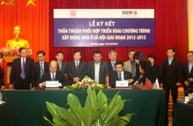 BIDV hỗ trợ 30.000 tỷ đồng phát triển nhà ở xã hội 
