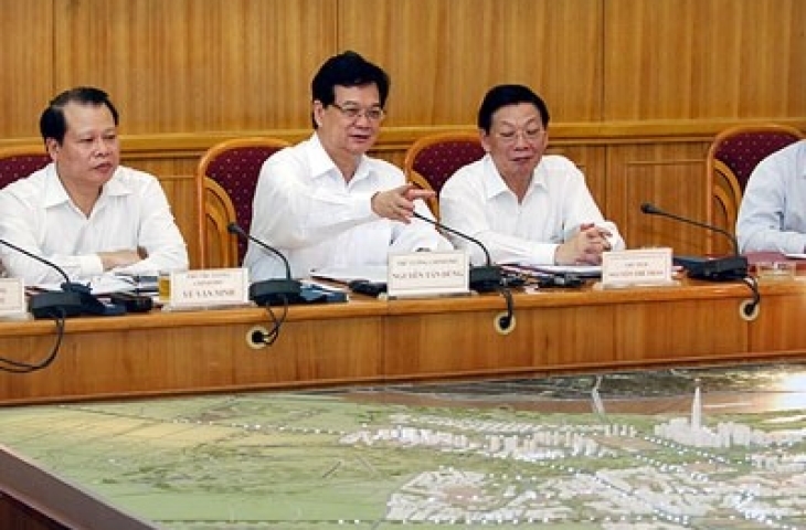 Thủ tướng Nguyễn Tấn Dũng: Sớm xây dựng quy chế quản lý quy hoạch Thủ đô