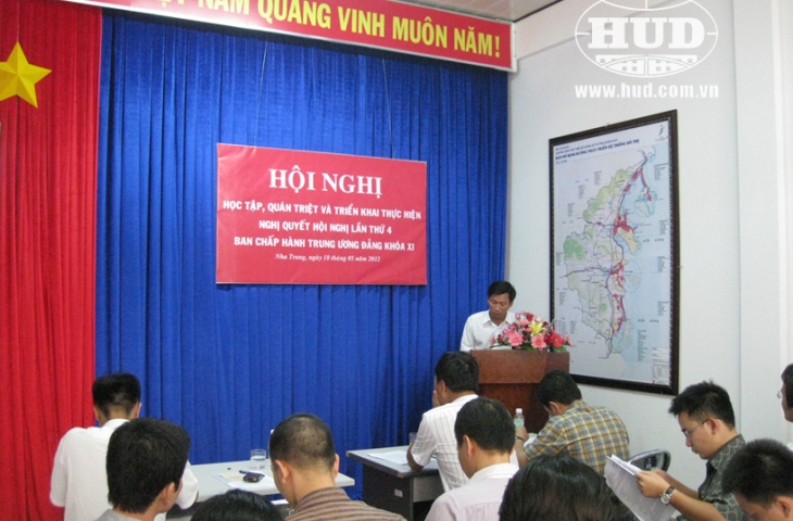 Tập đoàn tổ chức Hội nghị học tập, quán triệt và triển khai thực hiện Nghị quyết Hội nghị lần thứ tư Ban chấp hành Trung ương Đảng khóa XI tại địa bàn tỉnh Khánh Hòa