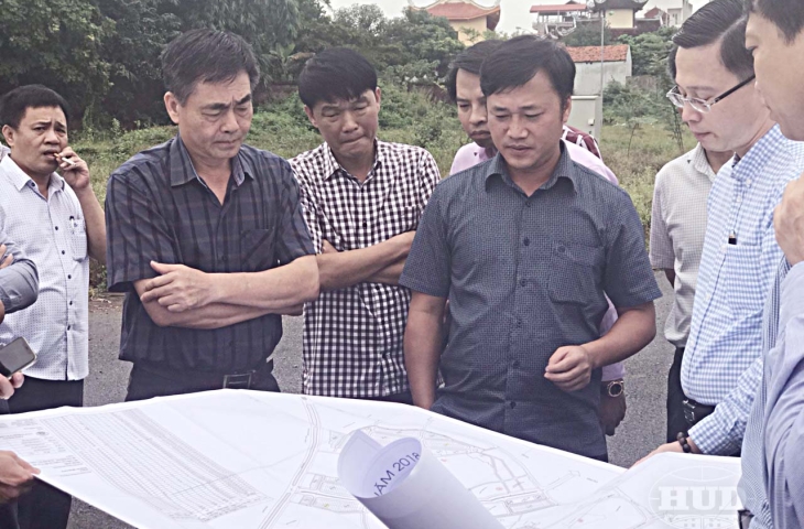 Lãnh đạo HUD kiểm tra công tác thực hiện đầu tư dự án HUD – Sơn Tây