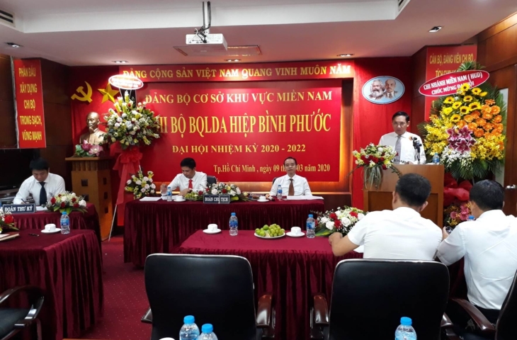 Các Chi bộ trực thuộc Đảng bộ Tổng công ty tiếp tục tổ chức đại hội