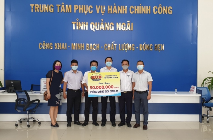 HUD Tích cực tham gia và ủng hộ phòng chống dịch bệnh COVID-19