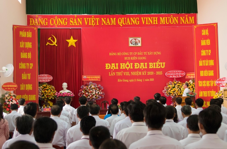 Đảng bộ HUD Kiên Giang tổ chức thành công Đại hội đại biểu nhiệm kỳ 2020-2025