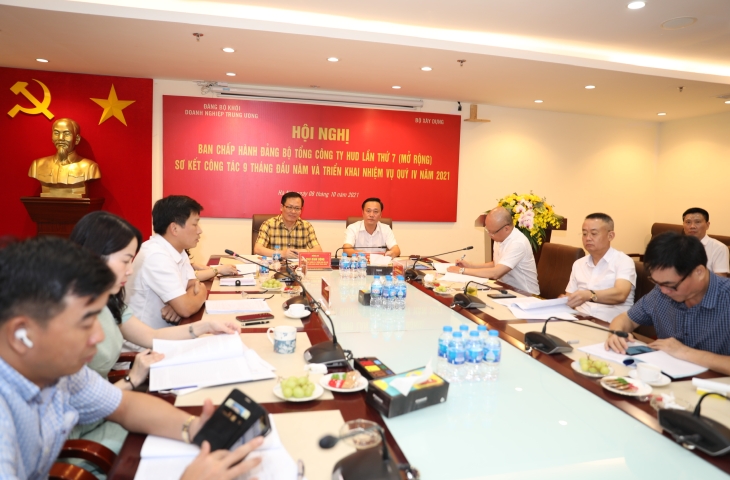 Đảng bộ Tổng công ty Đầu tư phát triển nhà và đô thị nỗ lực hoàn thành nhiệm vụ