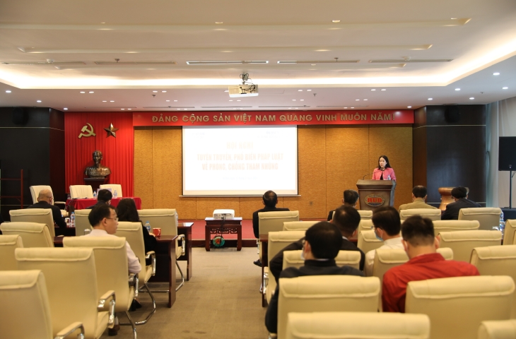 Tổng công ty HUD tổ chức Hội nghị tuyên truyền, phổ biến pháp luật về phòng, chống tham nhũng