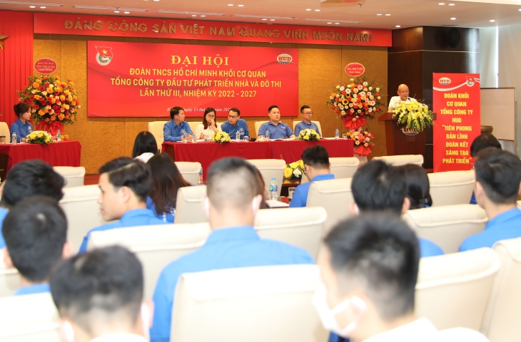 Đoàn Thanh niên Khối Cơ quan Tổng công ty Tổ chức Đại hội nhiệm kỳ 2022 -2027