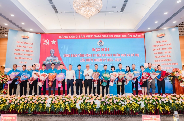Đại hội Công đoàn Tổng công ty Đầu tư phát triển nhà và đô thị Khóa V, nhiệm kỳ 2023-2028 đã thành công tốt đẹp