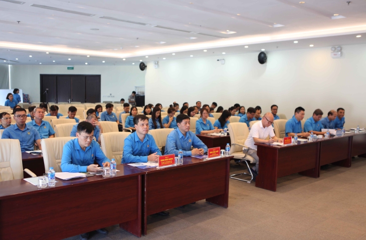 Công đoàn Tổng công ty HUD tổ chức Hội nghị sơ kết hoạt động công đoàn 6 tháng đầu năm 2024, triển khai nhiệm vụ 6 tháng cuối năm 2024