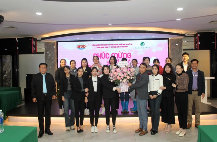 Công đoàn HUD tổ chức nhiều hoạt động thiết thực chào mừng kỷ niệm Ngày quốc tế Phụ nữ (08/3)