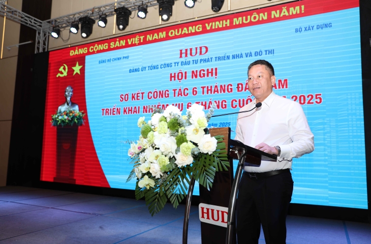 Đảng ủy HUD tổ chức Hội nghị mở rộng tiến hành sơ kết 6 tháng đầu năm và triển khai nhiệm vụ 6 tháng cuối năm 2025