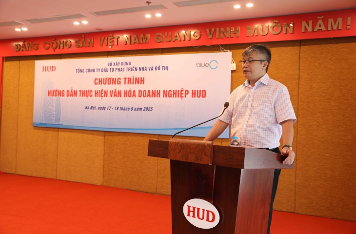 Tổng công ty HUD tổ chức Chương trình hướng dẫn thực hiện Văn hóa doanh nghiệp HUD