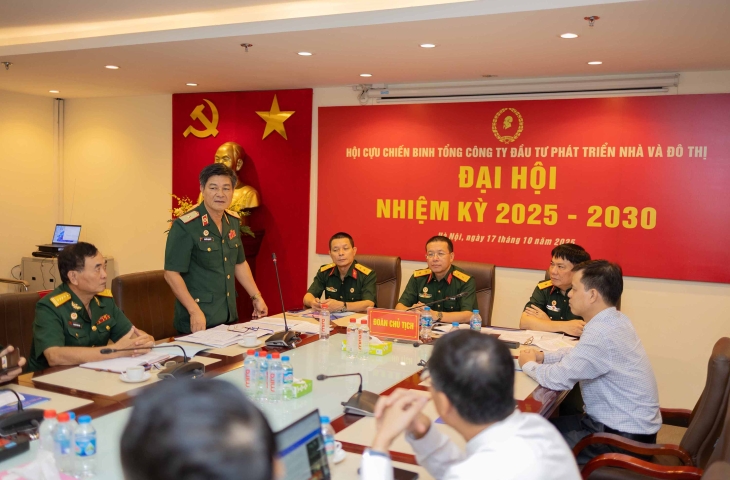 Hội Cựu chiến binh Tổng công ty HUD tổ chức thành công Đại hội nhiệm kỳ 2025 – 2030: Quyết tâm phát huy phẩm chất "Bộ đội Cụ Hồ", đồng hành cùng Tổng công ty phát triển bền vững