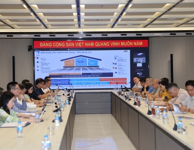 Tổng công ty Đầu tư phát triển nhà và đô thị làm việc với Công ty FPT IS về chuyển đổi số