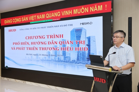 Tổng công ty HUD tổ chức Chương trình phổ biến, hướng dẫn quản trị và phát triển thương hiệu