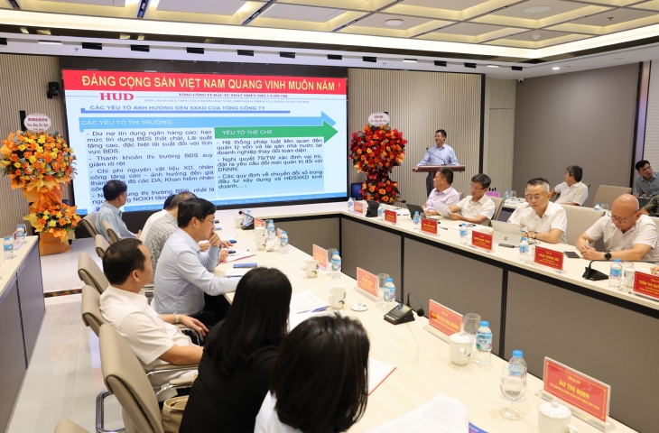 Tổng công ty HUD tập trung bứt phá trong thực hiện nhiệm vụ quý III và 6 tháng cuối năm 2026