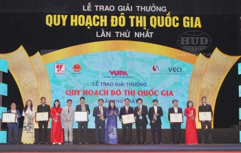 Tổng công ty HUD được nhận Giải thưởng Quy hoạch Đô thị Quốc gia - VUPA